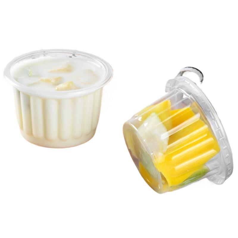 Sauce Dipping Cup - 50 Stuks Wegwerp Yoghurtbeker Met Deksel