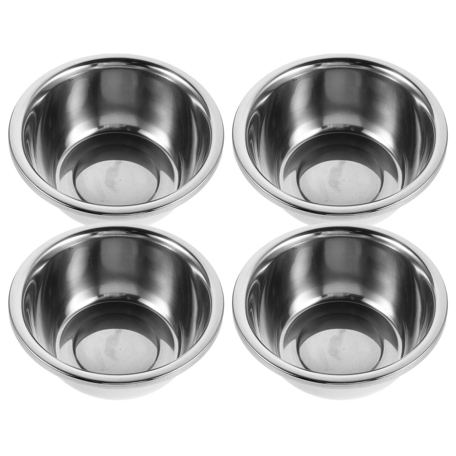 Meal Prep Bowl - 4 stuks roestvrijstalen mengkommen, stevige, diepe