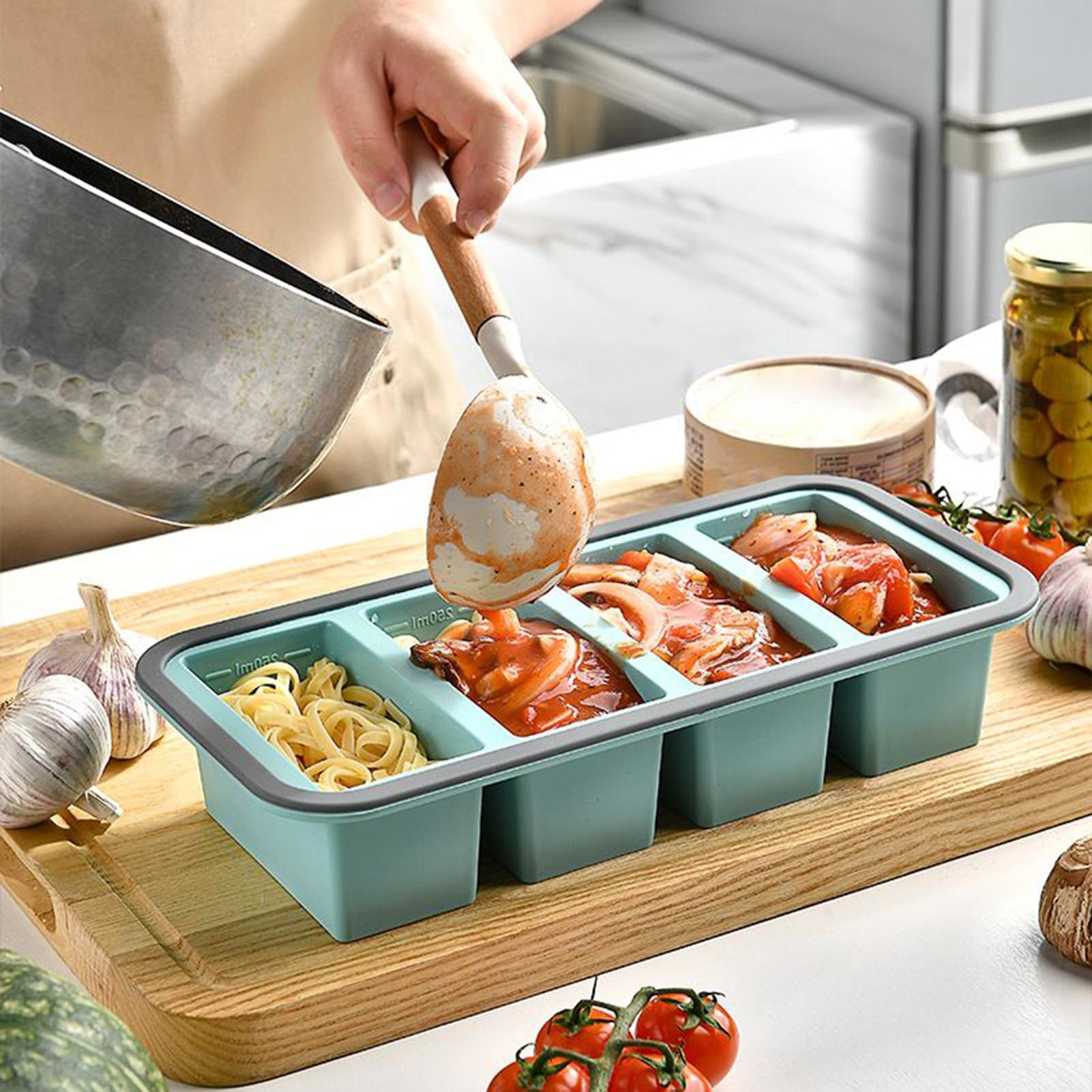 Silicone vriesvormpjes, makkel - Meal Prep Template recensie en prijs