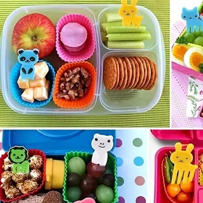● 12/24 Stuks Siliconen Lunchb - Meal Prep Template recensie en prijs