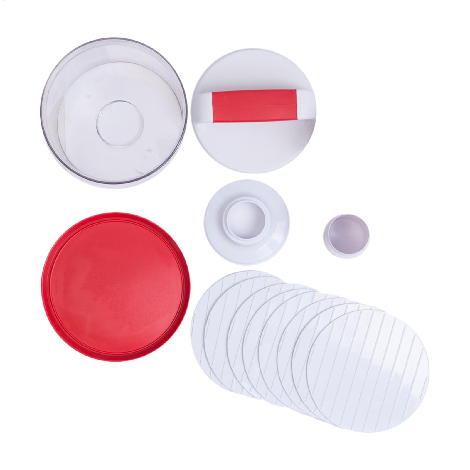 Burgerpers, patty maker, antia - Meal Prep Template recensie en prijs