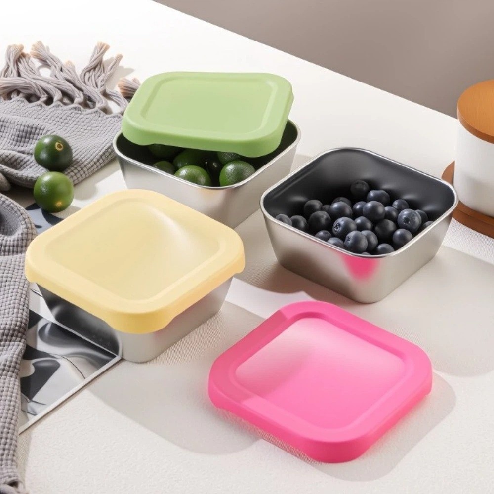 Siliconen deksel, roestvrijsta - Meal Prep With Rice recensie en prijs