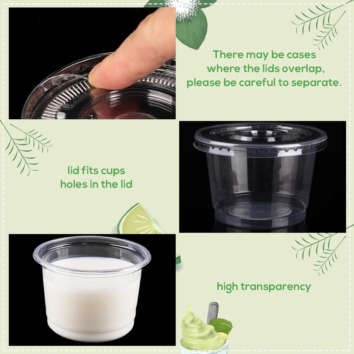 8/10OZ Plastic Parfaitbekers m - Sauce Dipping Cup recensie en prijs